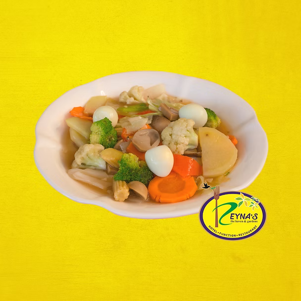 Vegetables w/ Quail Egg & Young Corn